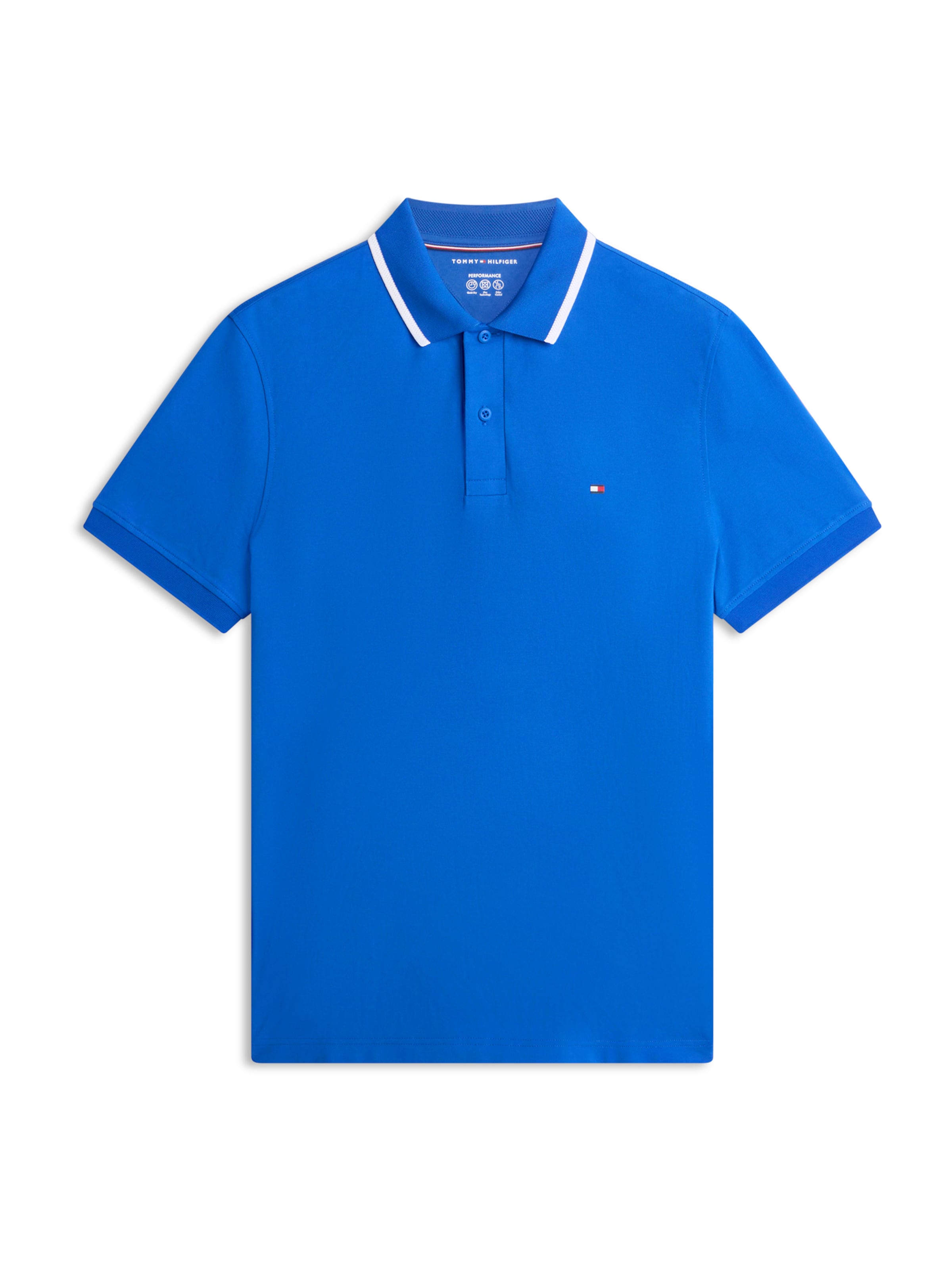 TOMMY HILFIGER Poloshirt in Blau: Vorderseite
