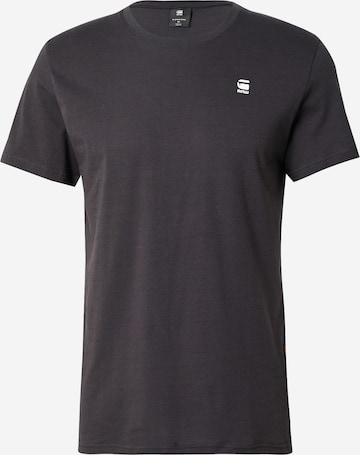 G-STAR Tričko - Čierna: predná strana