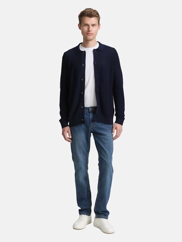 TOM TAILOR Knit cardigan in Blue