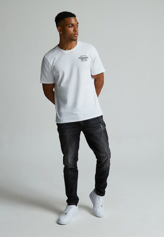 Alessandro Zavetti Slimfit Jeans in Zwart