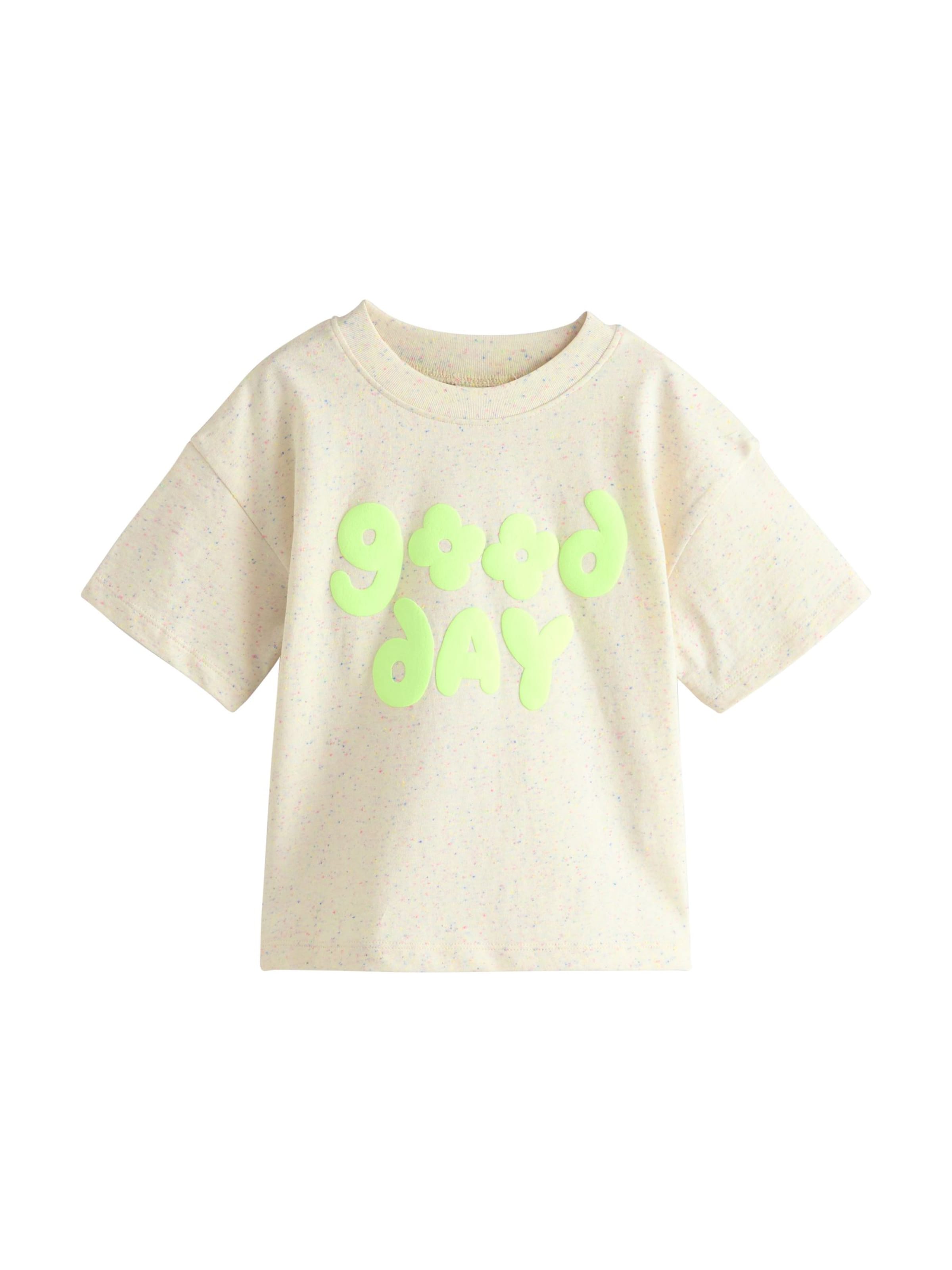 T-Shirt Next en beige : devant