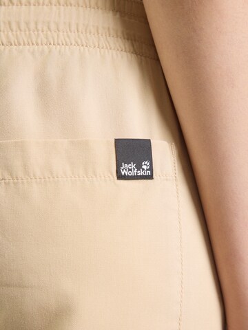 Tapered Pantaloni outdoor 'Montero' de la JACK WOLFSKIN pe bej