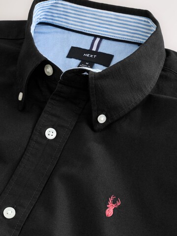 Next Regular fit Риза в черно