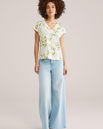 WE Fashion T-Shirt in Gelb