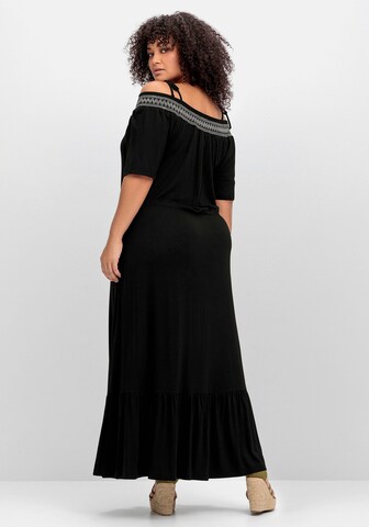 SHEEGO Strandkleid in Schwarz