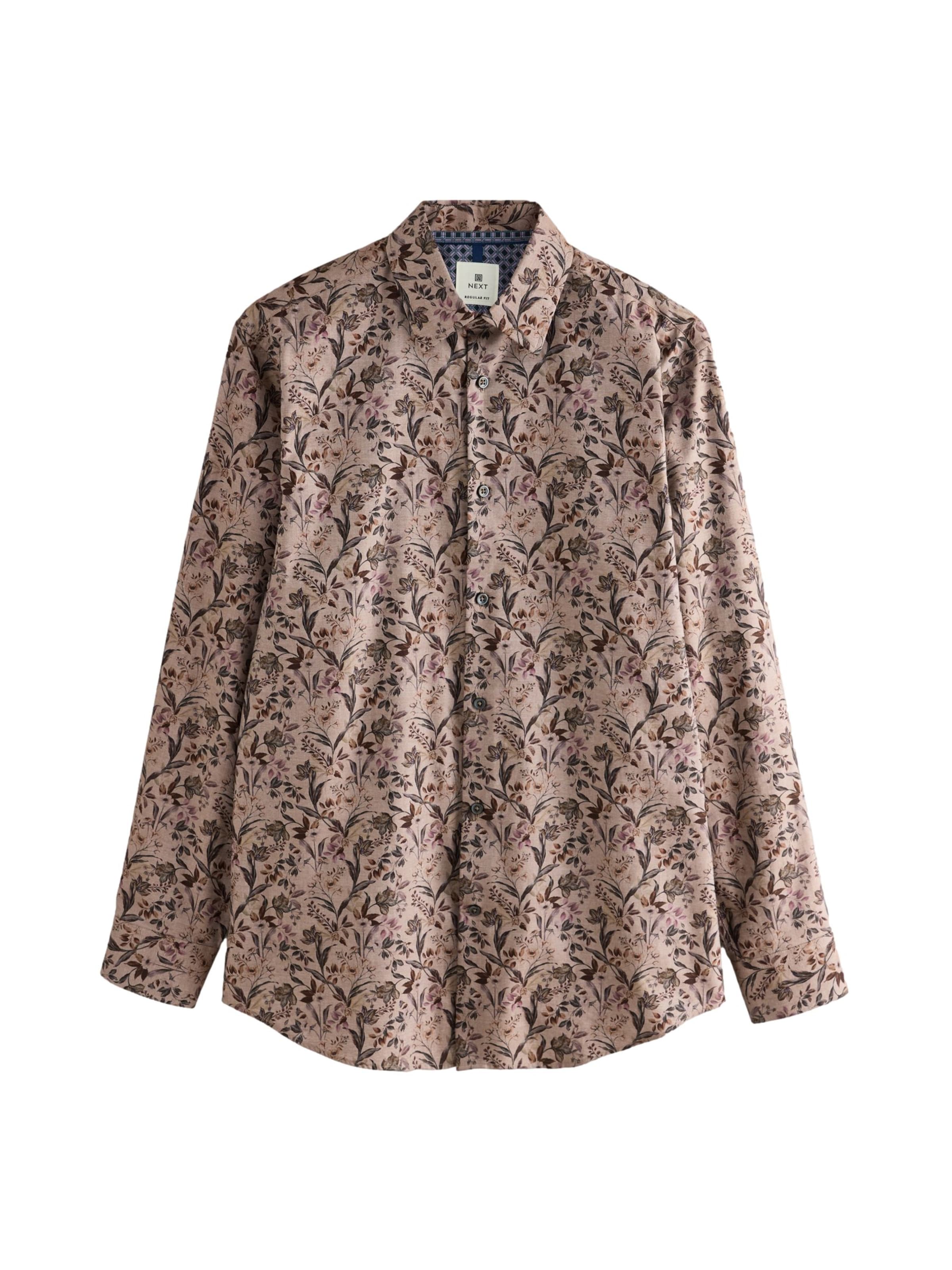 Next Skjorta i kastanjebrun / cappuccino, Produktvy