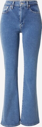 Tommy Jeans Flared Jeans 'SYLVIA' in Blauw: voorkant