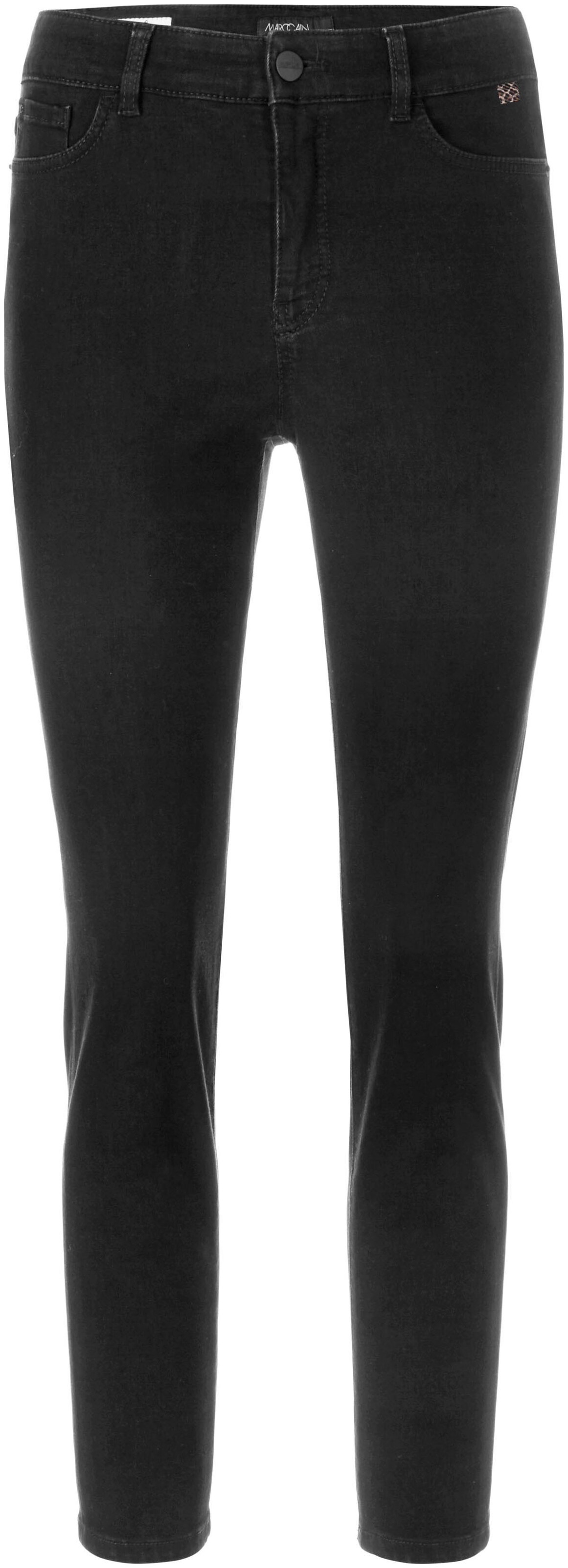 Marc Cain Jeans in Black: front
