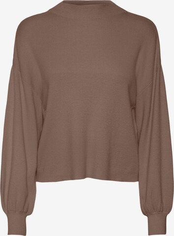 VERO MODA Sweater 'NANCY' in Brown: front