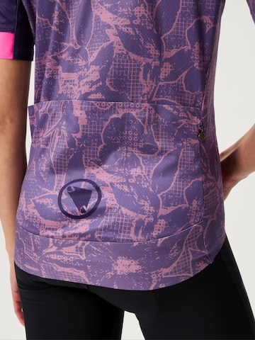 ENDURA Funktionsshirt 'Floral Block' in Lila