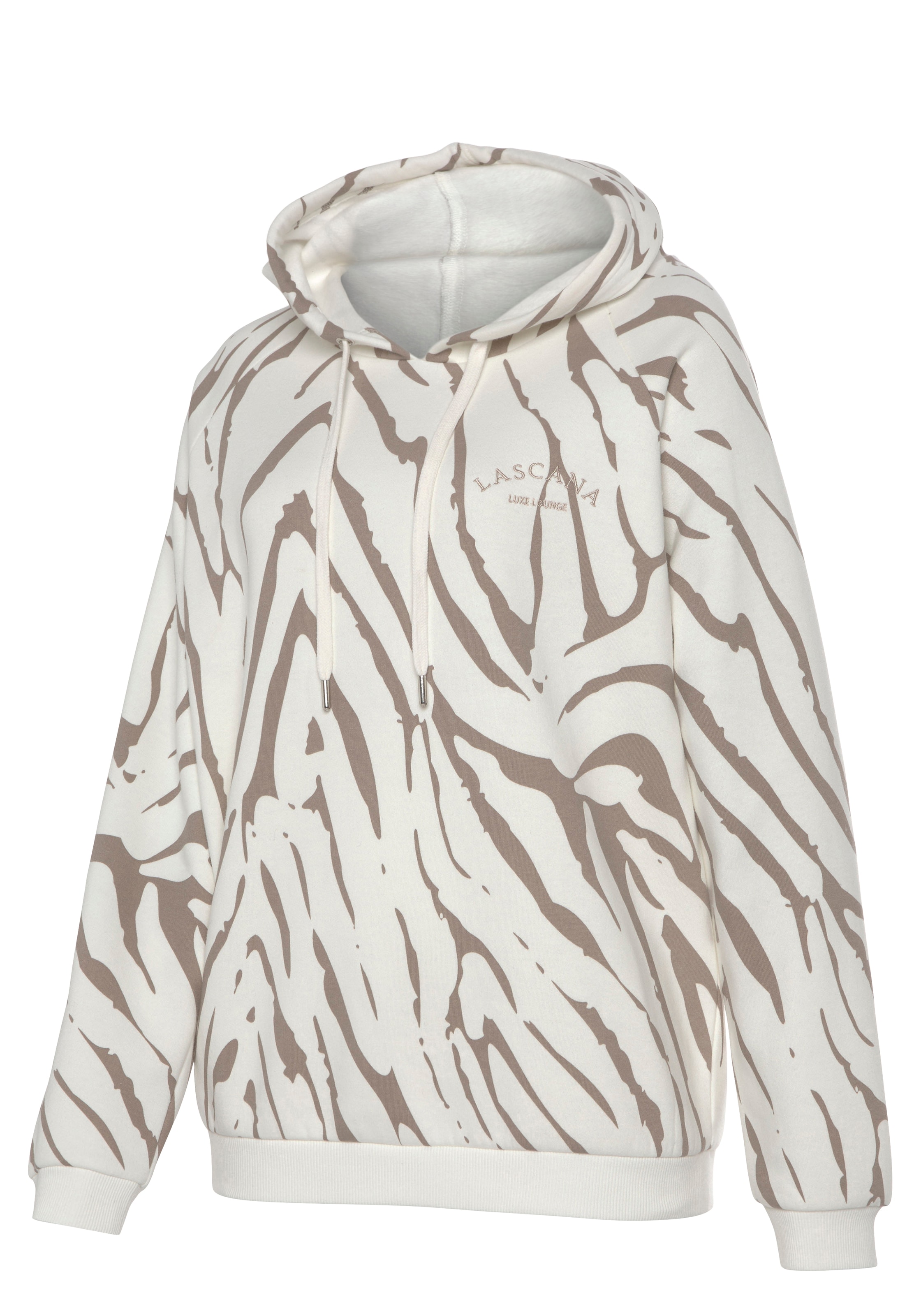 LASCANA Sweatshirt in Beige / Dark beige, Item view