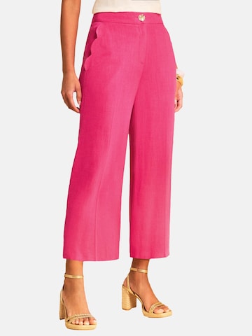 regular Pantaloni di love & roses in rosa: frontale