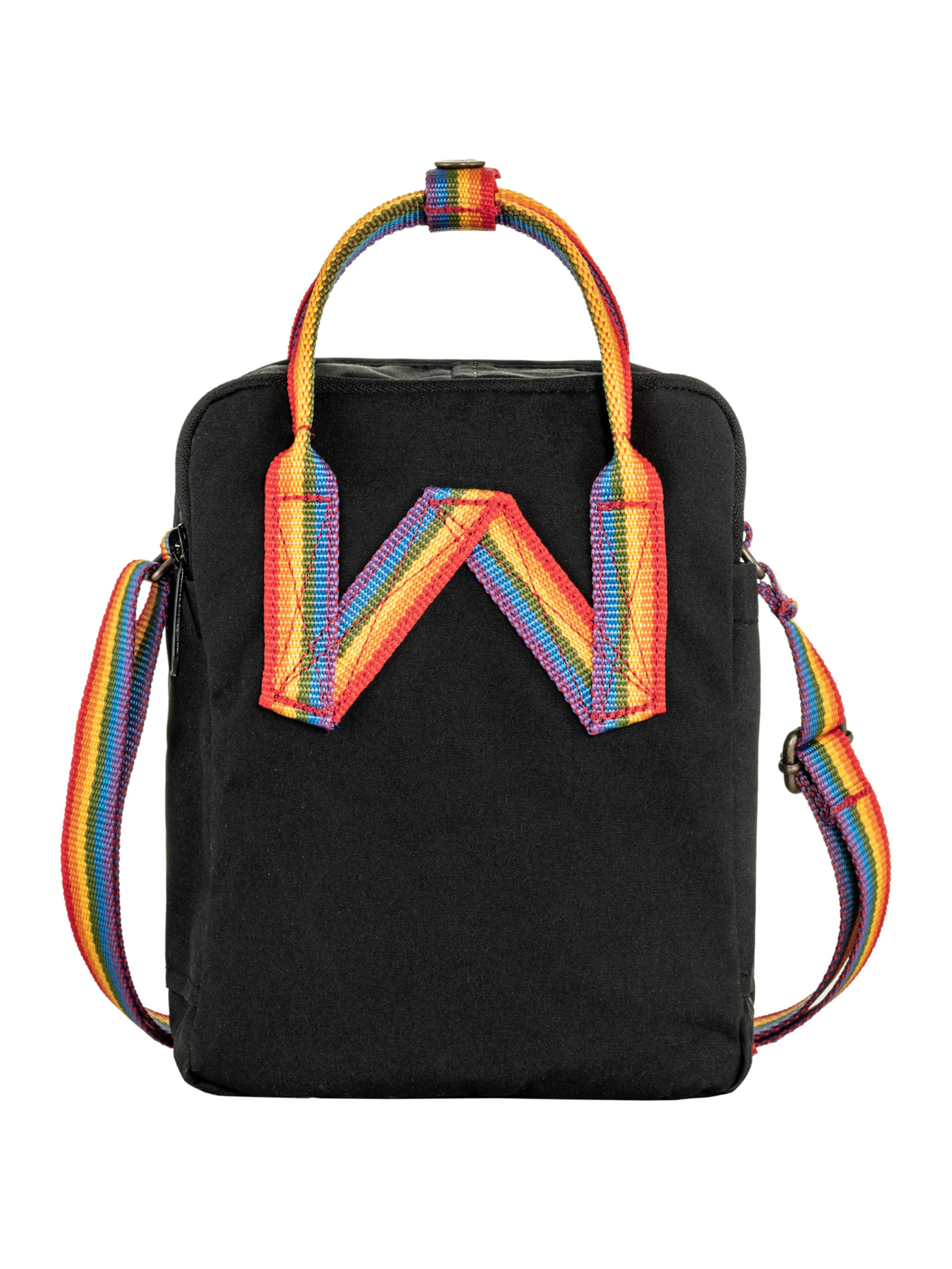 Borsa a tracolla ' Kanken Rainbow Sling ' di Fjällräven in nero