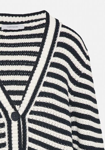 Cardigan comma casual identity en bleu