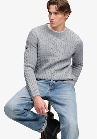 Superdry & Co - Jersey 'JACOB' en gris