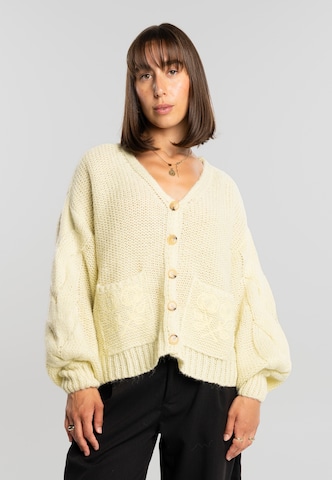 Another Cotton Lab - Cárdigan en amarillo: frente