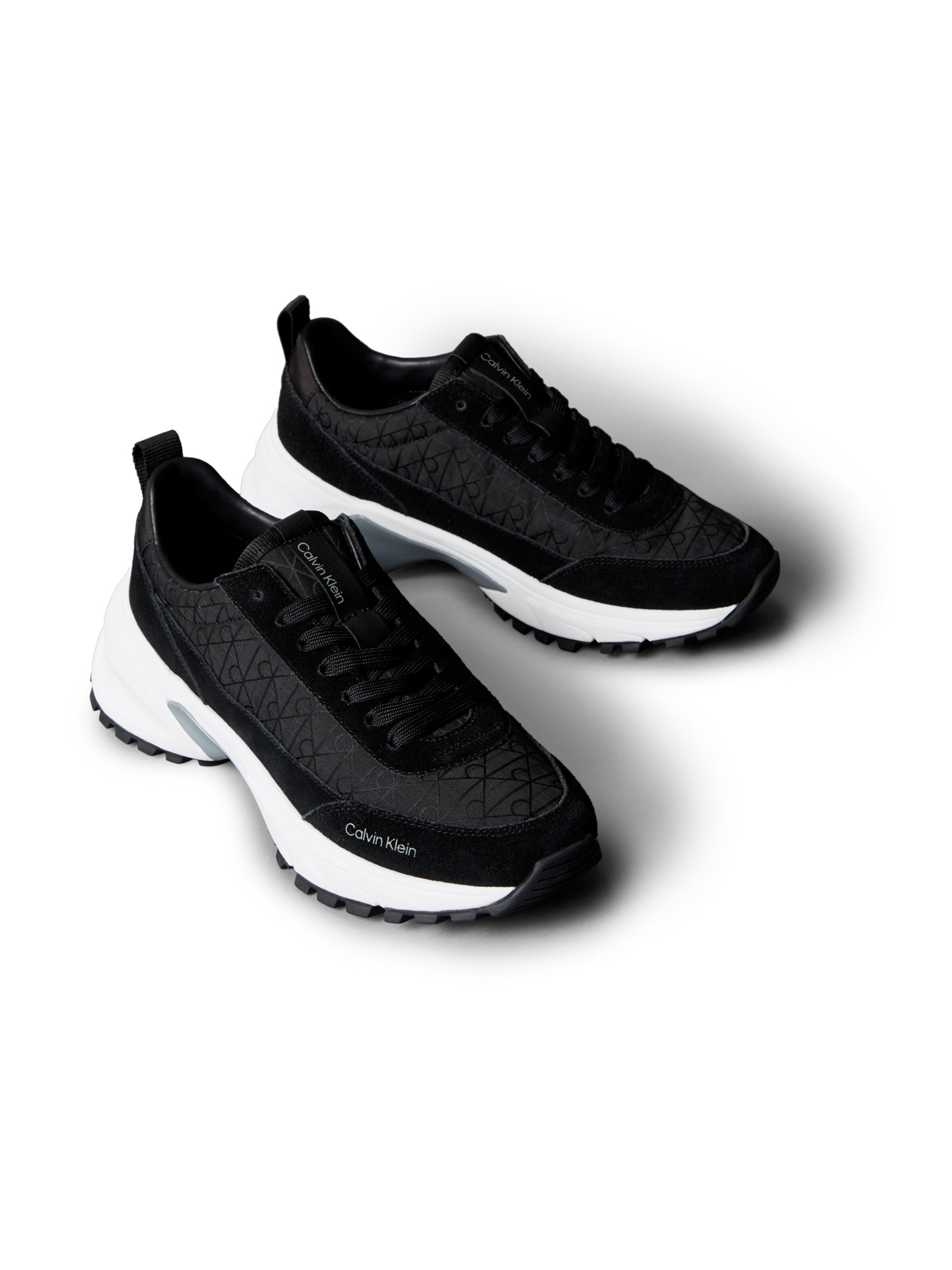 melns Calvin Klein Zemie brīvā laika apavi