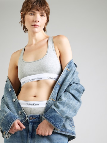 Calvin Klein Underwear Μπουστάκι Σουτιέν σε γκρι: μπροστά
