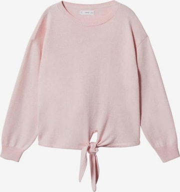 MANGO KIDS Pulover 'Joana' | roza barva: sprednja stran