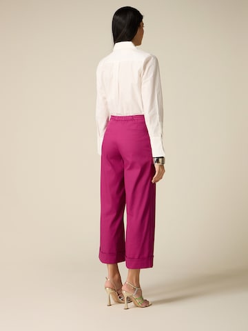 Baggy Pantaloni di oltre in lilla