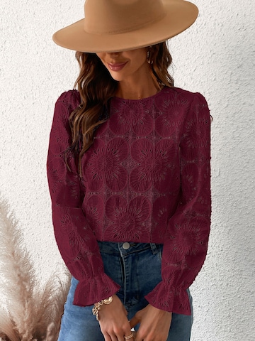 Cupshe Blouse in Red: front