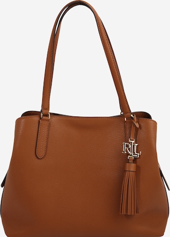 Lauren Ralph Lauren Schultertasche in Braun: predná strana