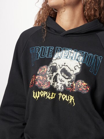 True Religion Bluzka sportowa w kolorze czarny