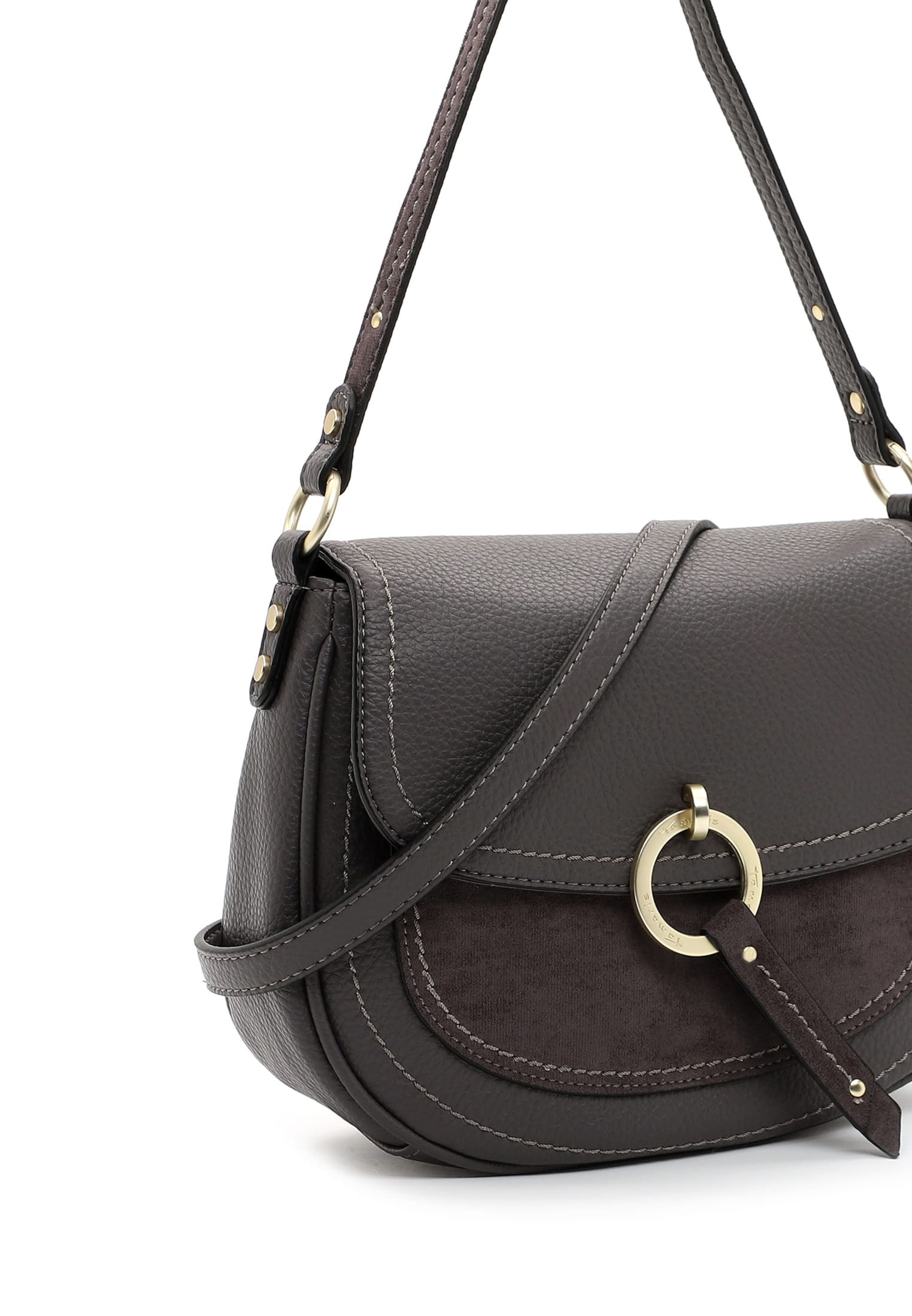 Borsa a spalla 'Caro' di Tamaris in grigio