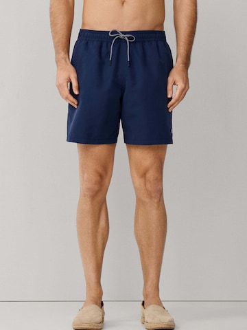 Hackett London Zwemshorts in Blauw: voorkant