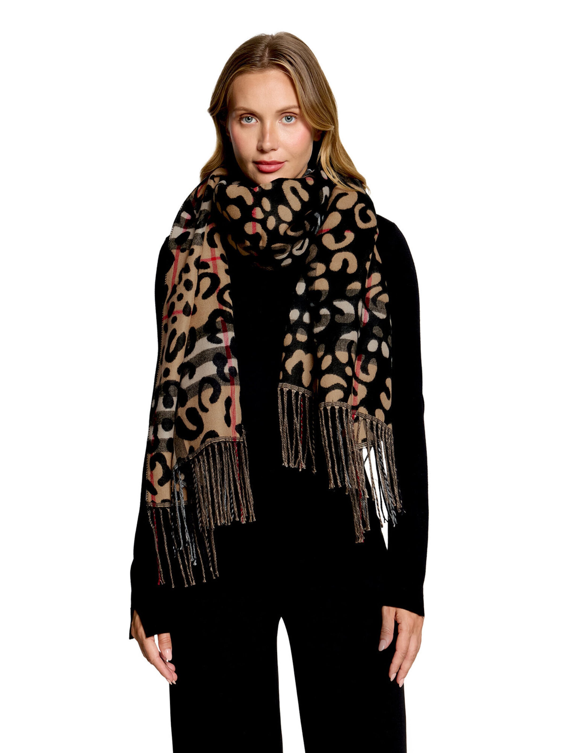 Betty Barclay Sjaal in Bruin: voorkant