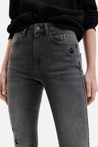 Slimfit Jeans de la Desigual pe negru