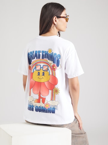 Sublevel T-Shirt in Weiß: Vorderseite