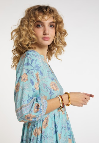 usha FESTIVAL Shirt Dress in Blue