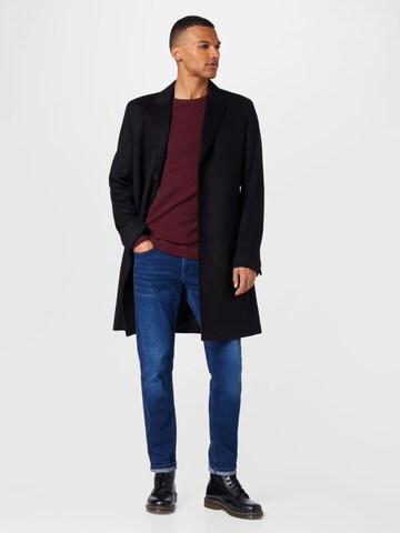 Manteau mi-saison 'Malte' HUGO en noir