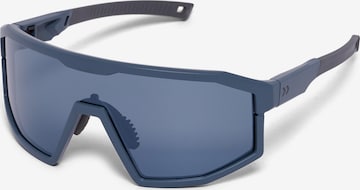 Hummel Sports Sunglasses in Blue: front