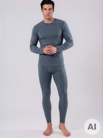 Ammann Longsleeve ' 193 Thermo ' in Blau