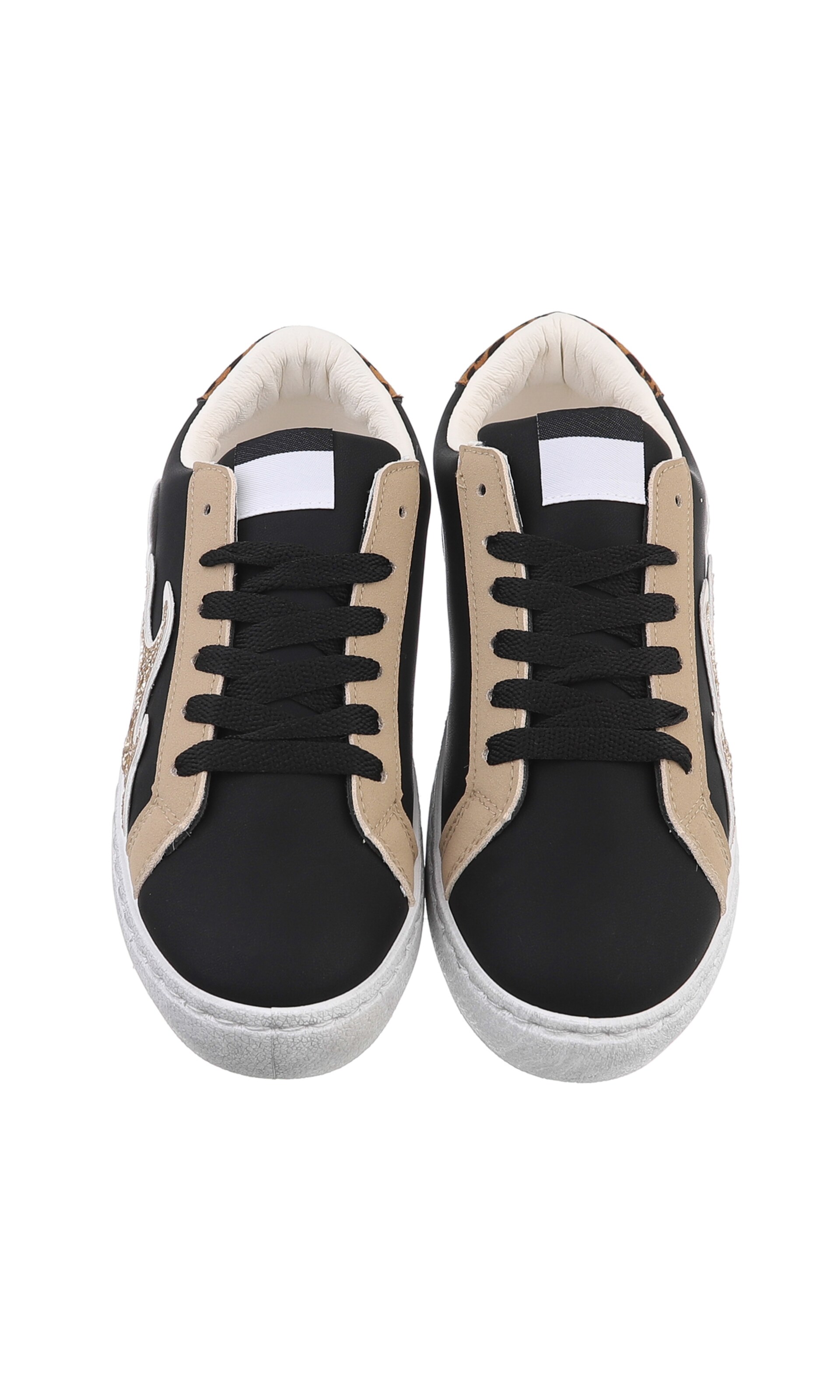 Ital-Design Sneaker in Schwarz