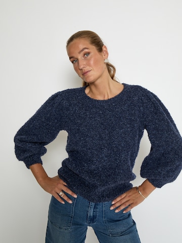 Sweat-shirt 'Jennie ' minus en bleu