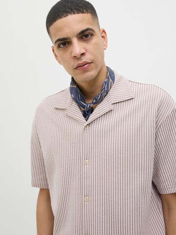 Comfort fit Camicia 'JORSUMMER' di JACK & JONES in marrone