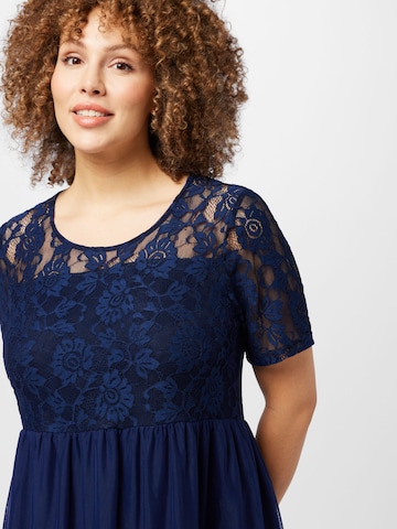 Robe 'MARY' ONLY Carmakoma en bleu