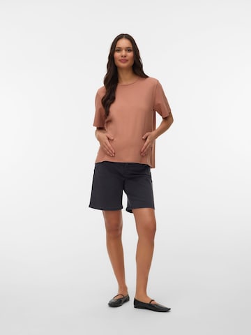 MAMALICIOUS Shirt in Brown