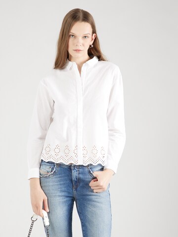 ONLY Bluse 'LOU' in Weiß: Vorderseite