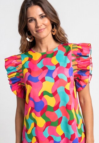 usha FESTIVAL - Vestido em rosa