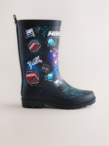 Next Kumisaappaat 'Minecraft' värissä musta