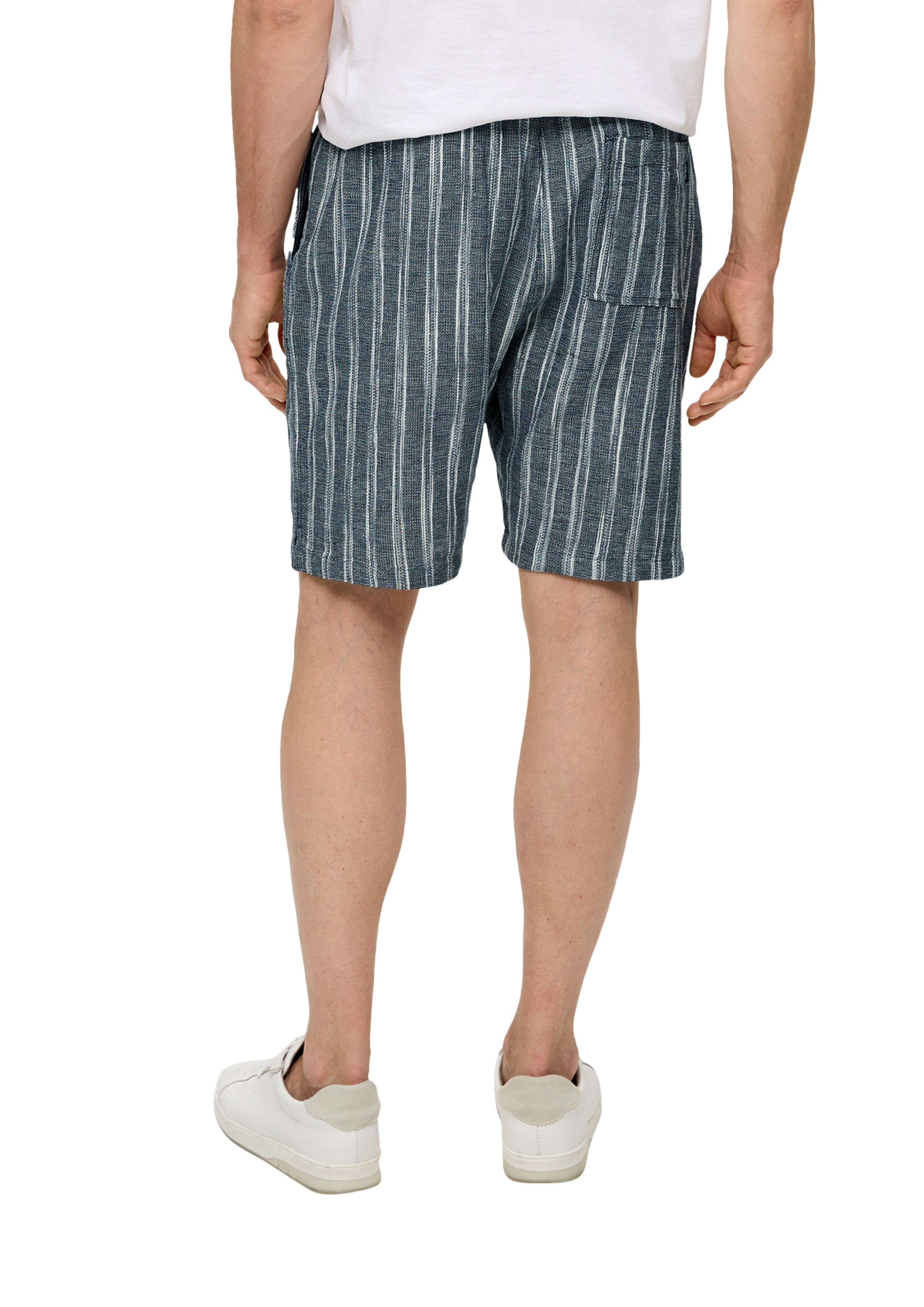 s.Oliver Wide Leg Hose in Blau