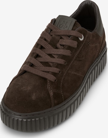 Marc O'Polo - Zapatillas deportivas bajas en marrón: frente