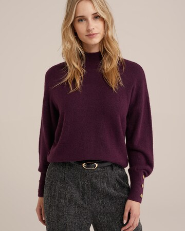 lillā WE Fashion Adīta jaka: no priekšpuses