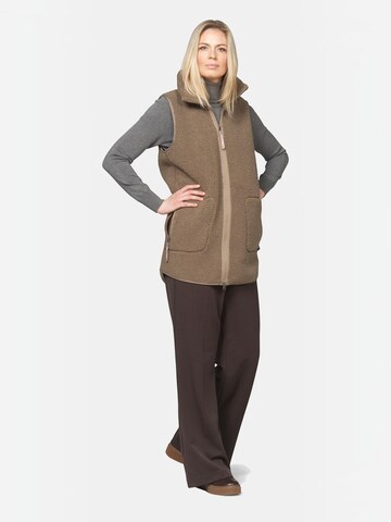Gilet ILSE JACOBSEN en marron