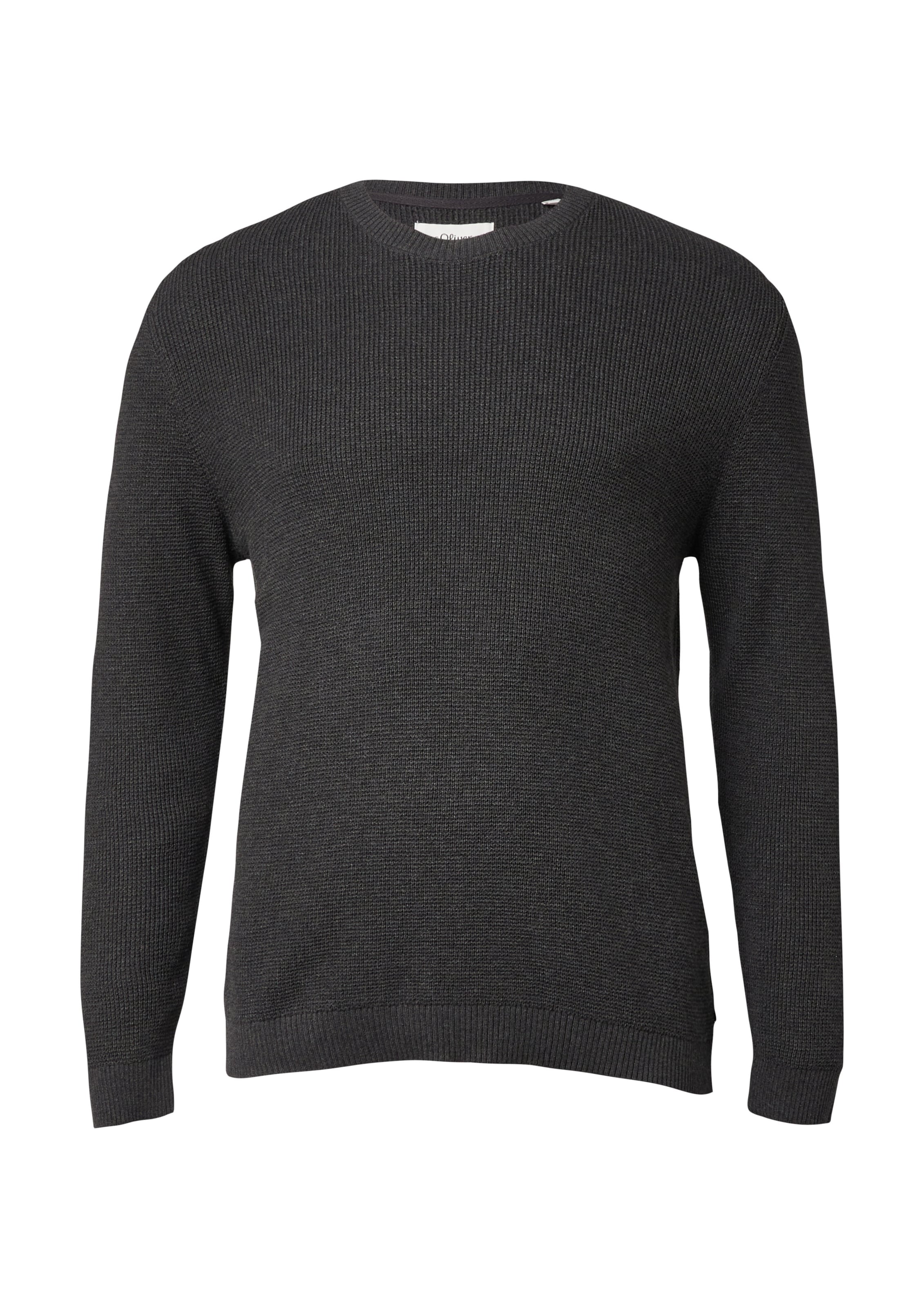 s.Oliver Sweater in Grey: front