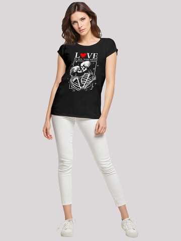 T-shirt 'Love Is All You Need' F4NT4STIC en noir